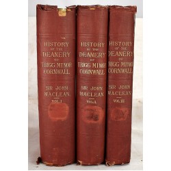 The Parochial and Family History of the Deanery of Trigg Minor: In the county of Cornwall (3 Volume Set)